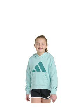 Adidas Youth Girls Hoodie Mint Sweatshirt Size Large